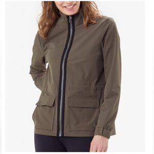 Lole Highlands Gateway Tech Funnel-Collar Jacket - Women Size L